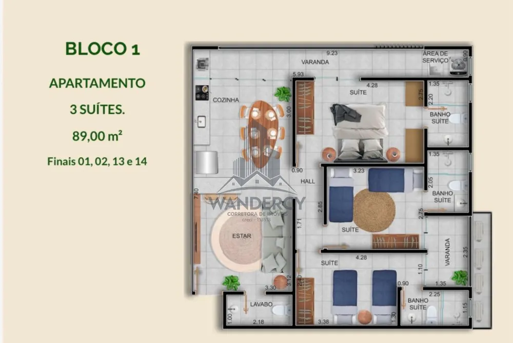 Apartamento, 2 quartos, 67 m² - Foto 13