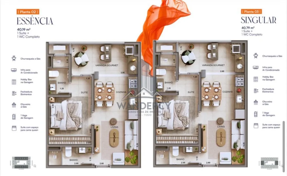 Apartamento, 1 quarto, 40 m² - Foto 15