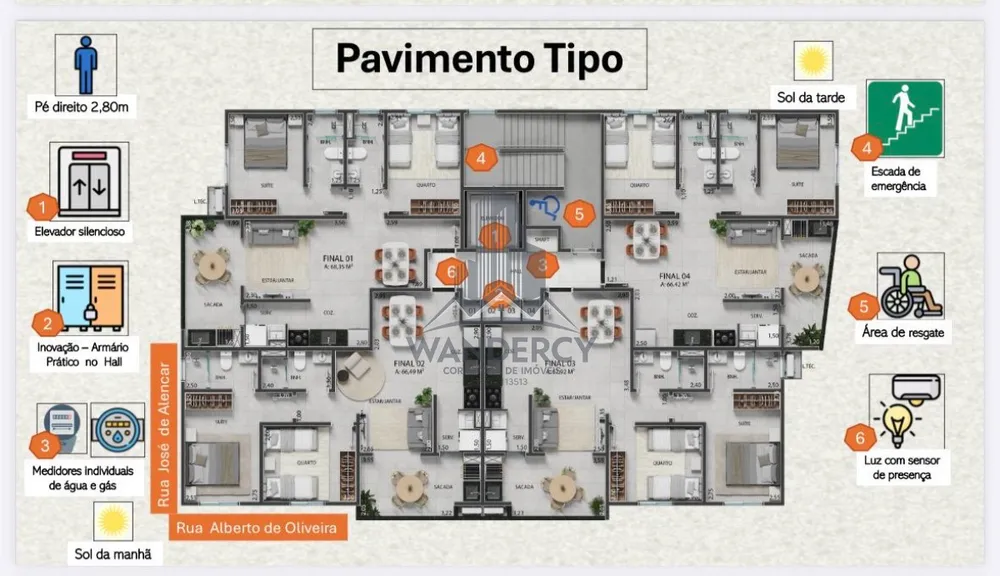 Apartamento, 2 quartos, 66 m² - Foto 12