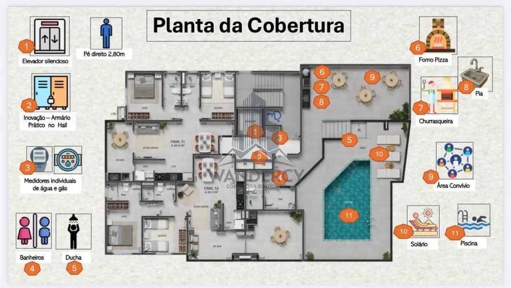 Apartamento, 2 quartos, 66 m² - Foto 13