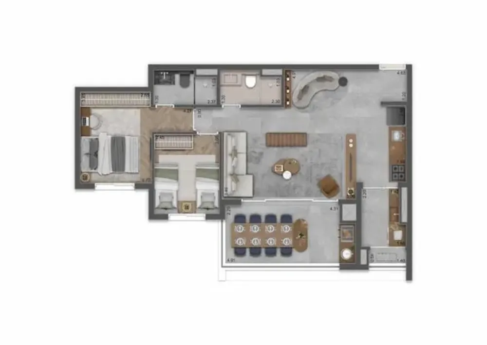 Apartamento, 3 quartos, 81 m² - Foto 16