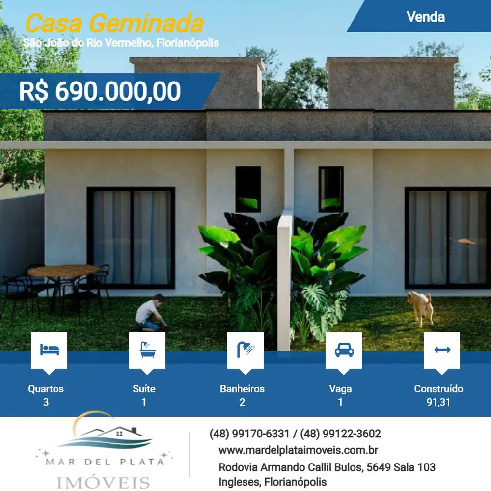 Casa, 3 quartos - Foto 6