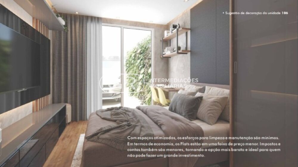 Flat/Apart Hotel, 1 quarto, 18 m² - Foto 1