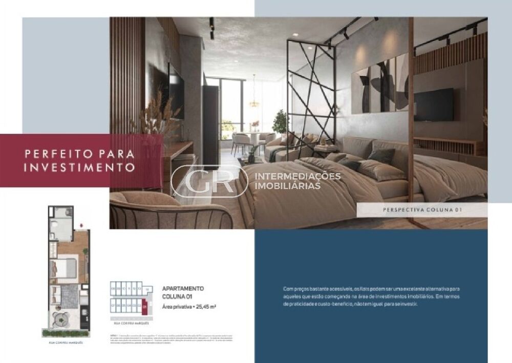 Flat/Apart Hotel, 1 quarto, 18 m² - Foto 6