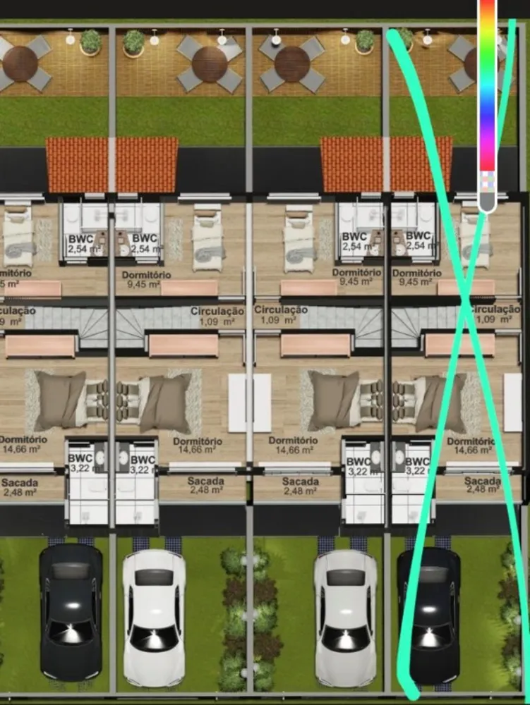 Casa, 2 quartos, 85 m² - Foto 9