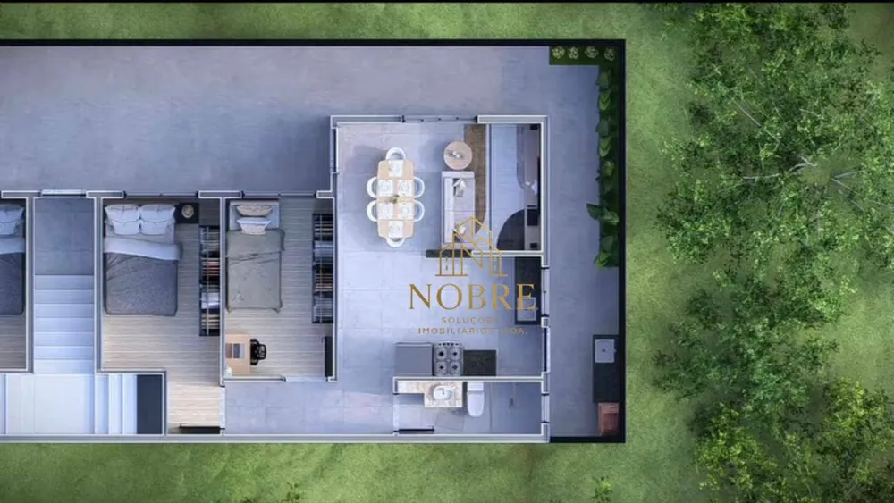Casa, 2 quartos, 82 m² - Foto 2