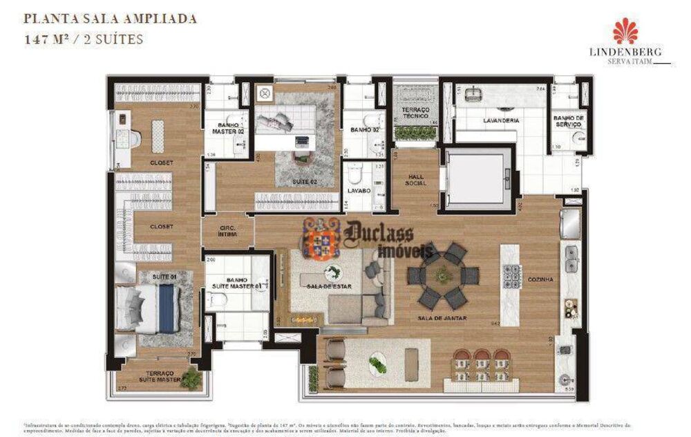 Apartamento, 3 quartos, 147 m² - Foto 4
