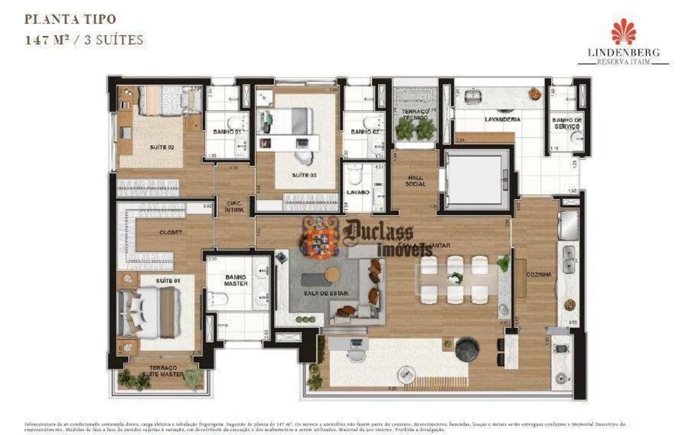Apartamento, 3 quartos, 147 m² - Foto 9