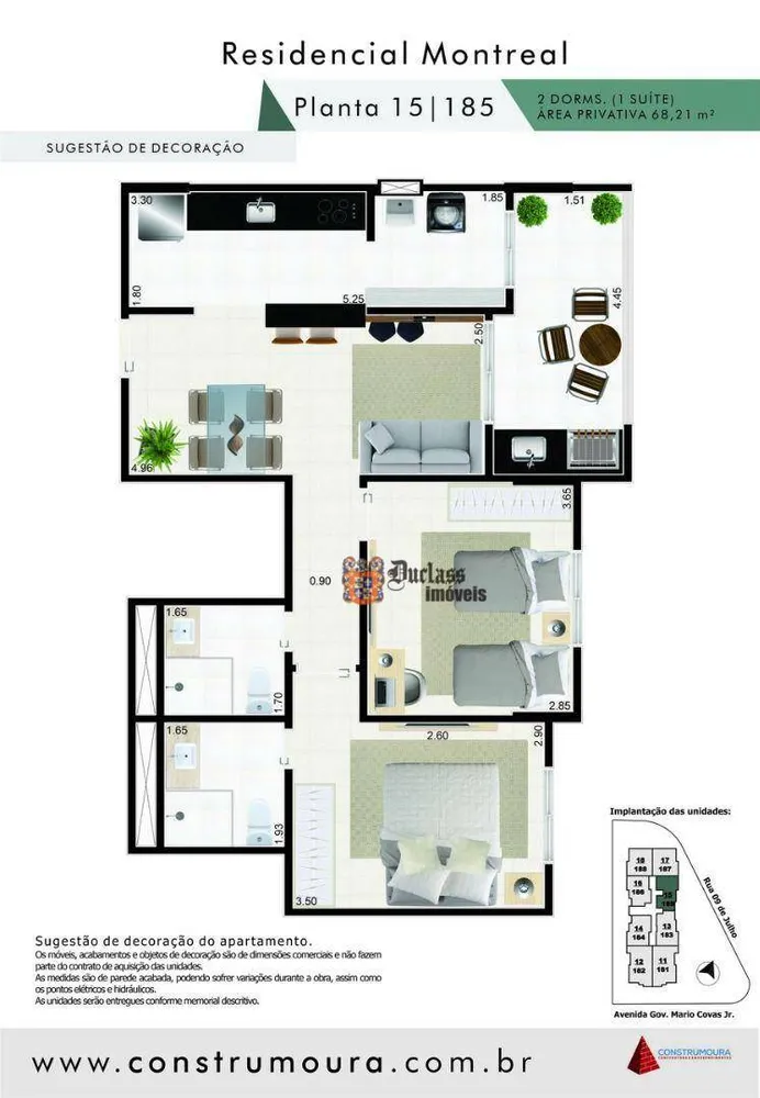 Apartamento, 2 quartos, 68 m² - Foto 10