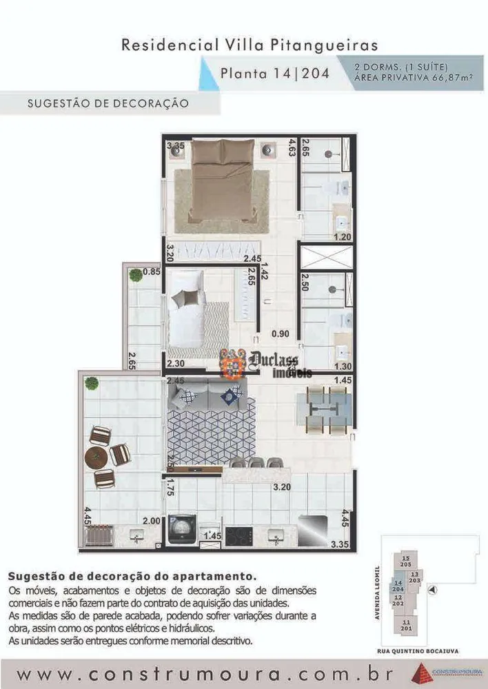 Apartamento, 2 quartos, 66 m² - Foto 11