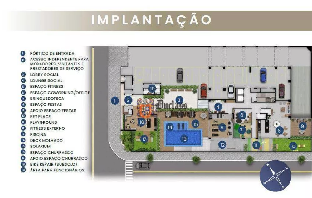 Apartamento à venda com 3 quartos, 78m² - Foto 3