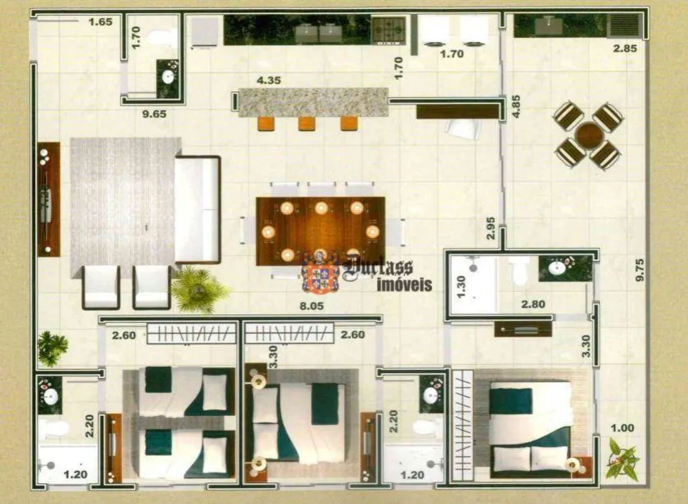 Apartamento, 3 quartos, 143 m² - Foto 20