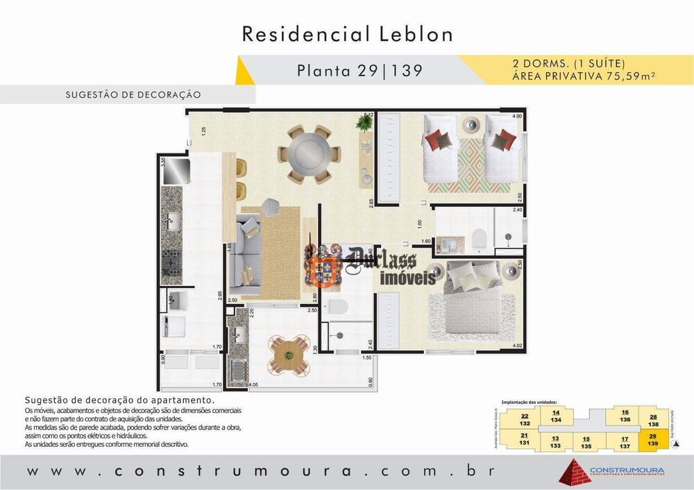 Apartamento, 2 quartos, 75 m² - Foto 8