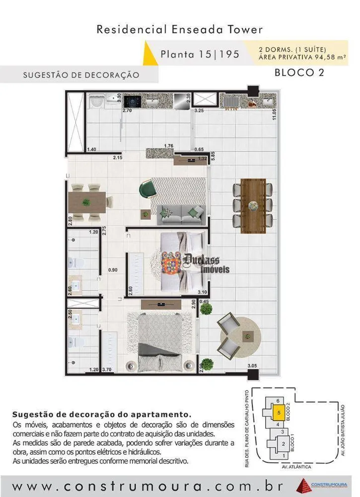 Apartamento, 2 quartos, 94 m² - Foto 12