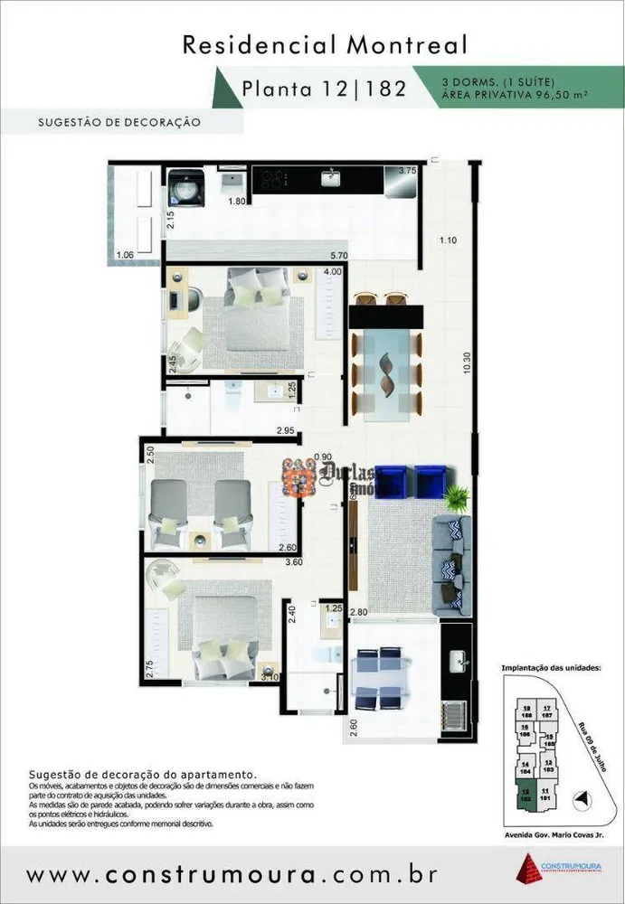 Apartamento, 3 quartos, 96 m² - Foto 11
