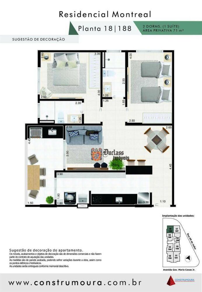 Apartamento, 2 quartos, 71 m² - Foto 4