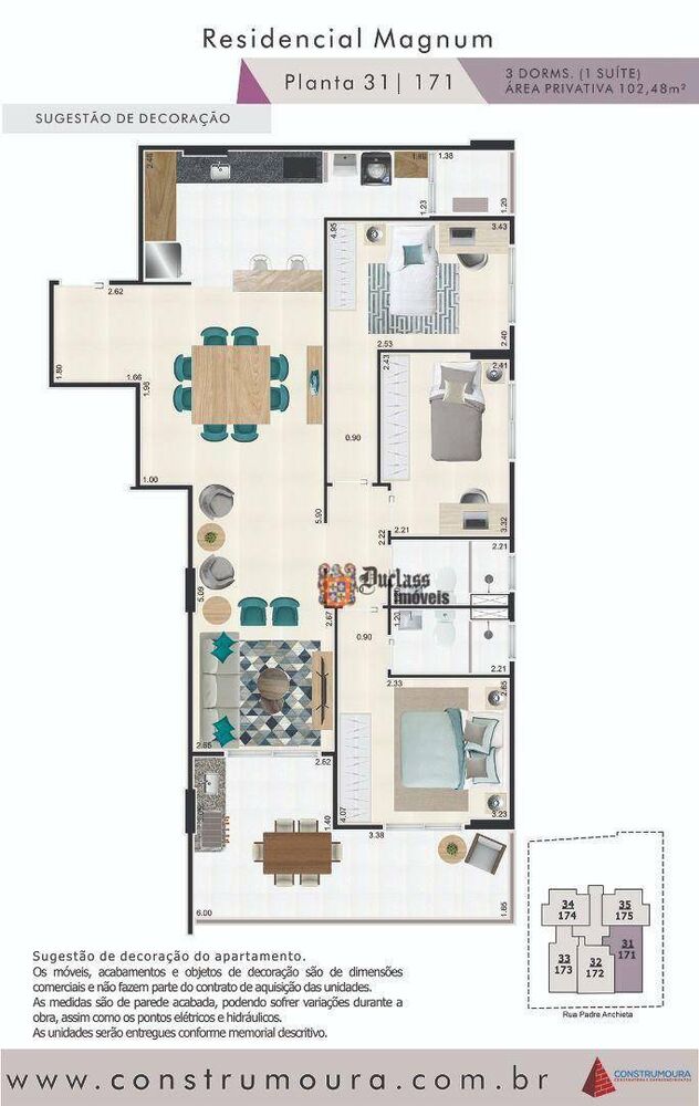 Apartamento, 3 quartos, 102 m² - Foto 11