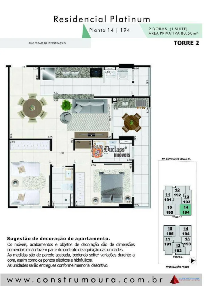 Apartamento, 2 quartos, 80 m² - Foto 20
