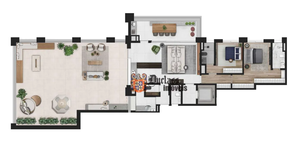 Cobertura, 3 quartos, 314 m² - Foto 2