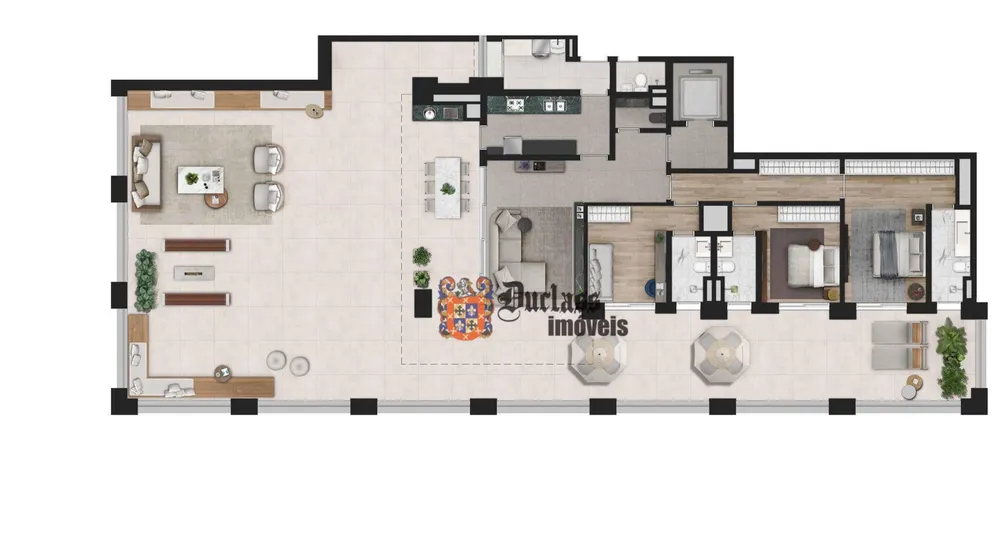 Cobertura, 3 quartos, 314 m² - Foto 12