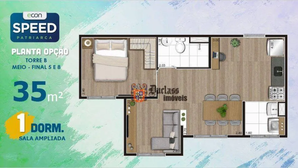 Apartamento, 2 quartos, 37 m² - Foto 16