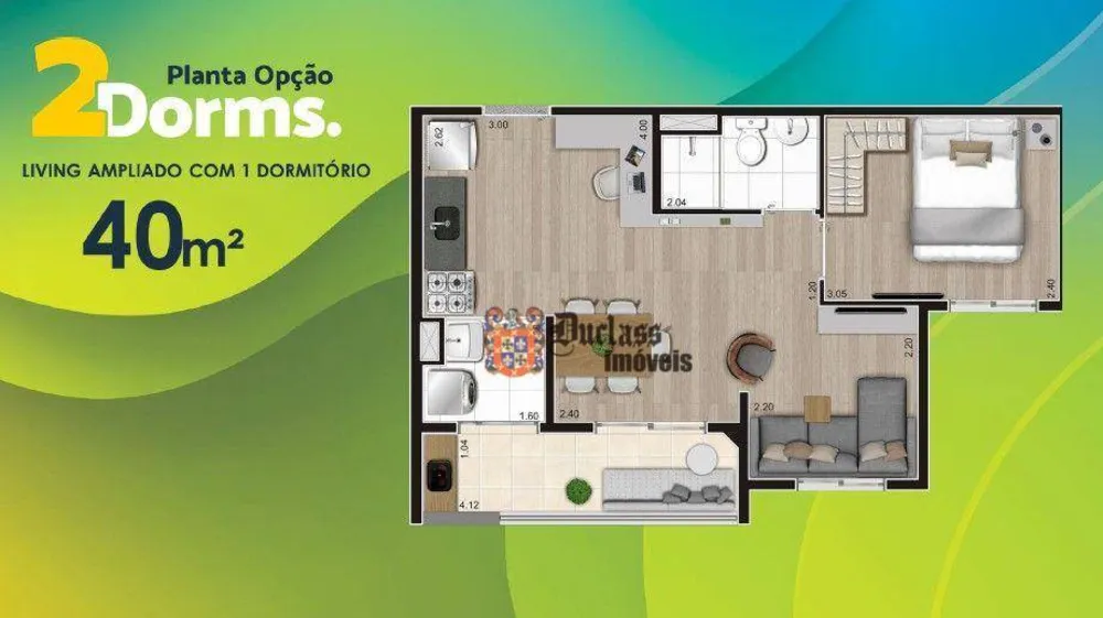 Apartamento, 2 quartos, 37 m² - Foto 11