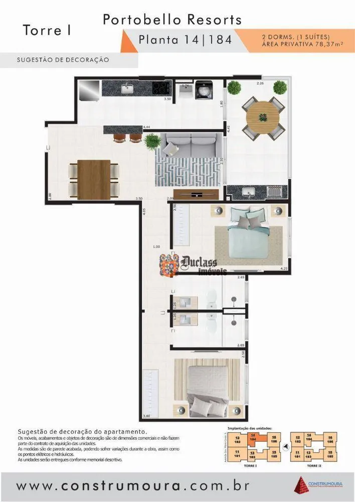 Apartamento, 2 quartos, 78 m² - Foto 15