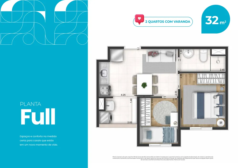 Apartamento, 2 quartos, 37 m² - Foto 11
