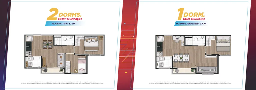 Apartamento, 2 quartos, 37 m² - Foto 12