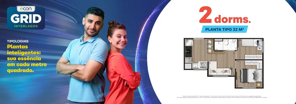 Apartamento, 2 quartos, 32 m² - Foto 10