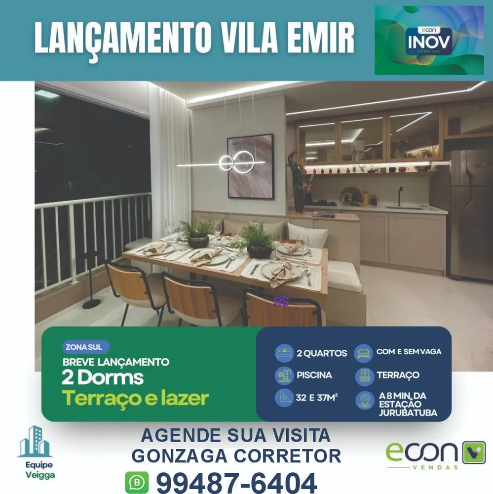 Apartamento, 2 quartos, 32 m² - Foto 2
