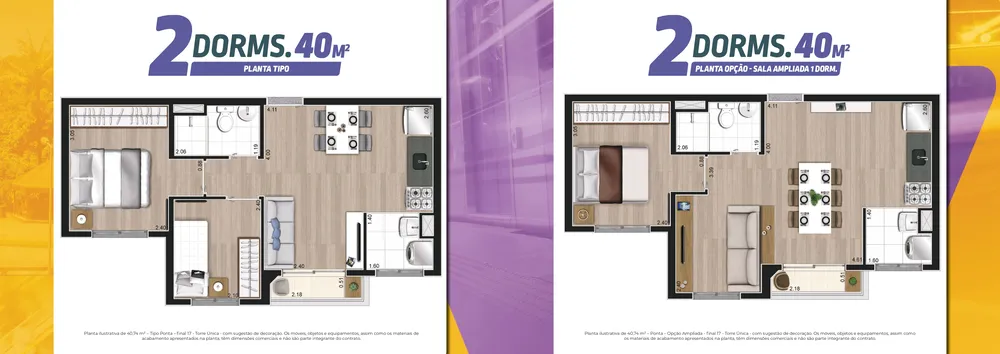 Apartamento, 2 quartos, 37 m² - Foto 13