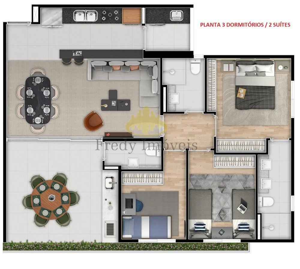 Apartamento, 2 quartos, 73 m² - Foto 10