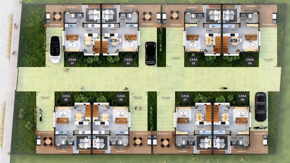 Casa de Condomínio, 3 quartos - Foto 4