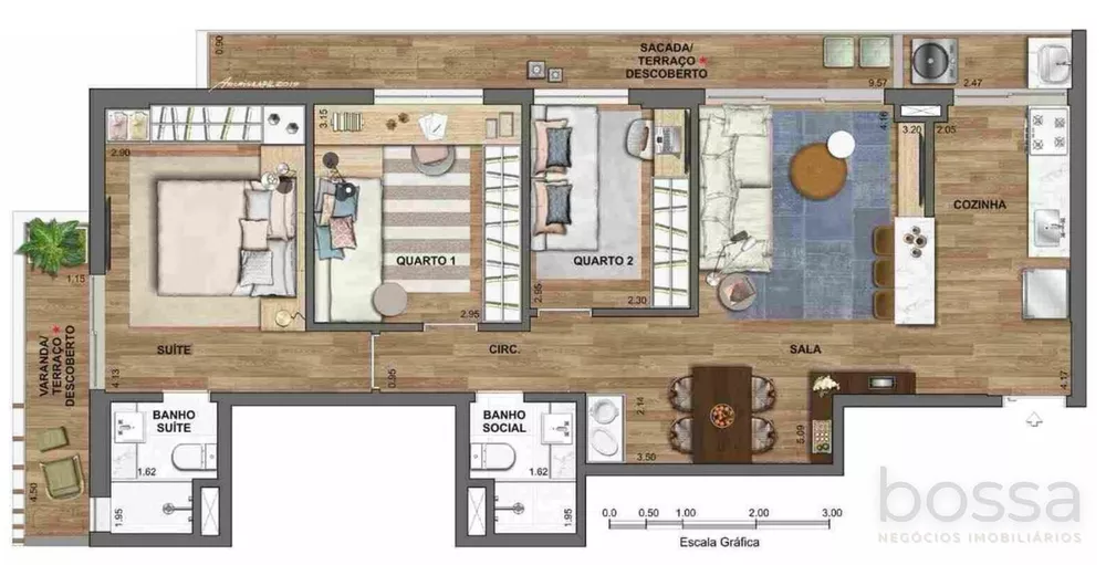 Apartamento, 3 quartos, 82 m² - Foto 27