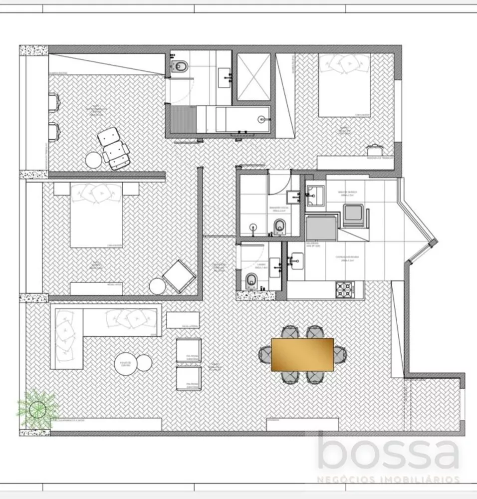 Apartamento, 3 quartos, 144 m² - Foto 11
