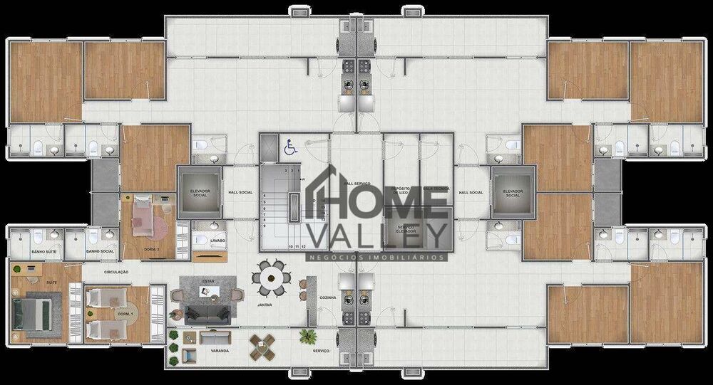 Apartamento, 3 quartos, 92 m² - Foto 10