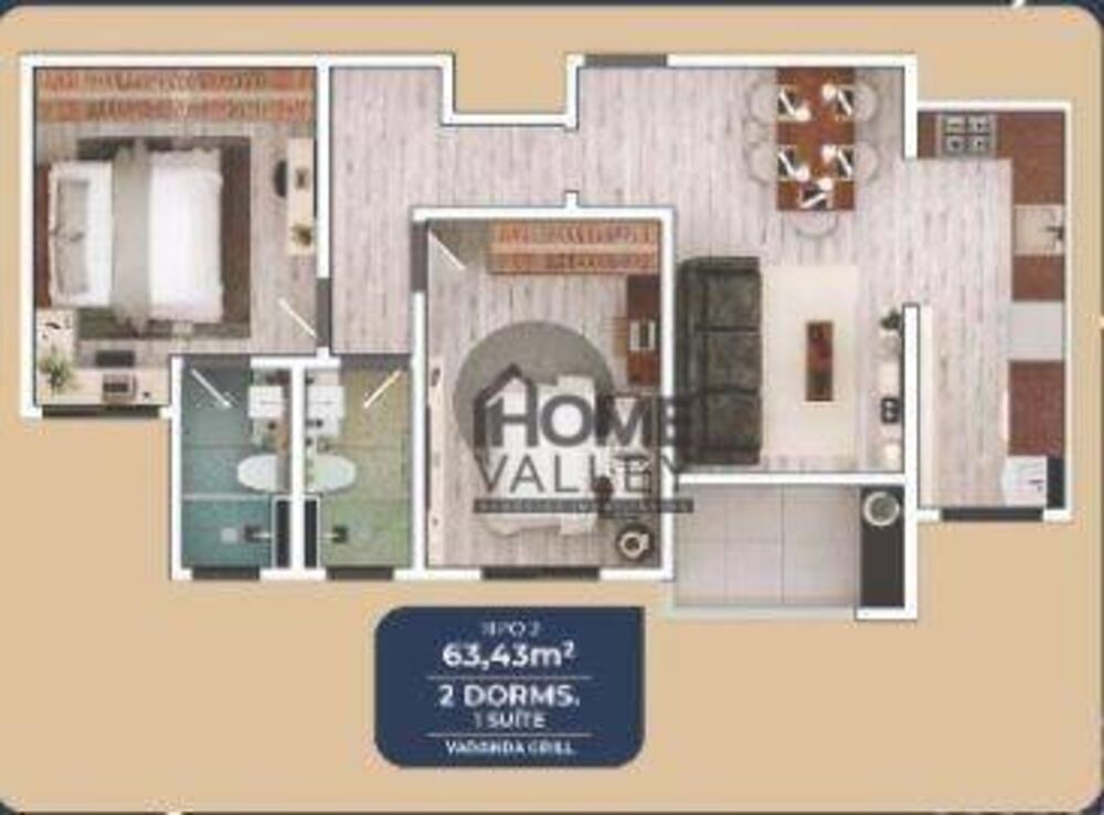 Apartamento, 2 quartos, 71 m² - Foto 8