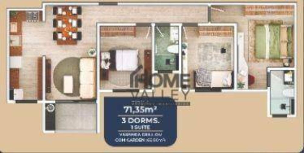 Apartamento, 2 quartos, 71 m² - Foto 10