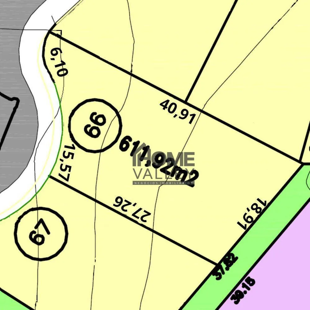 Loteamento e Condomínio, 611 m² - Foto 1