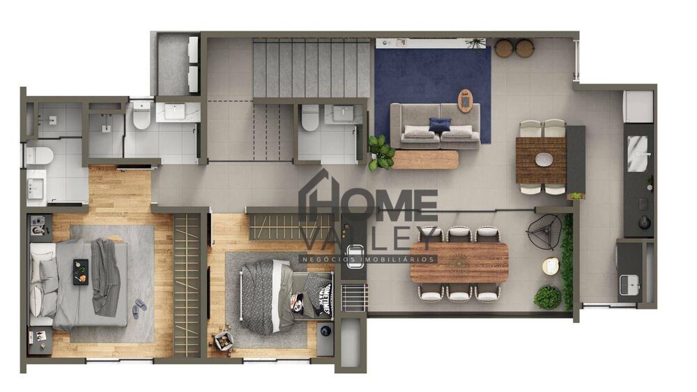 Apartamento, 2 quartos, 83 m² - Foto 8