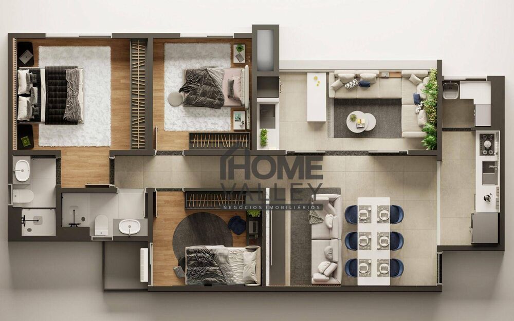 Apartamento, 2 quartos, 83 m² - Foto 10