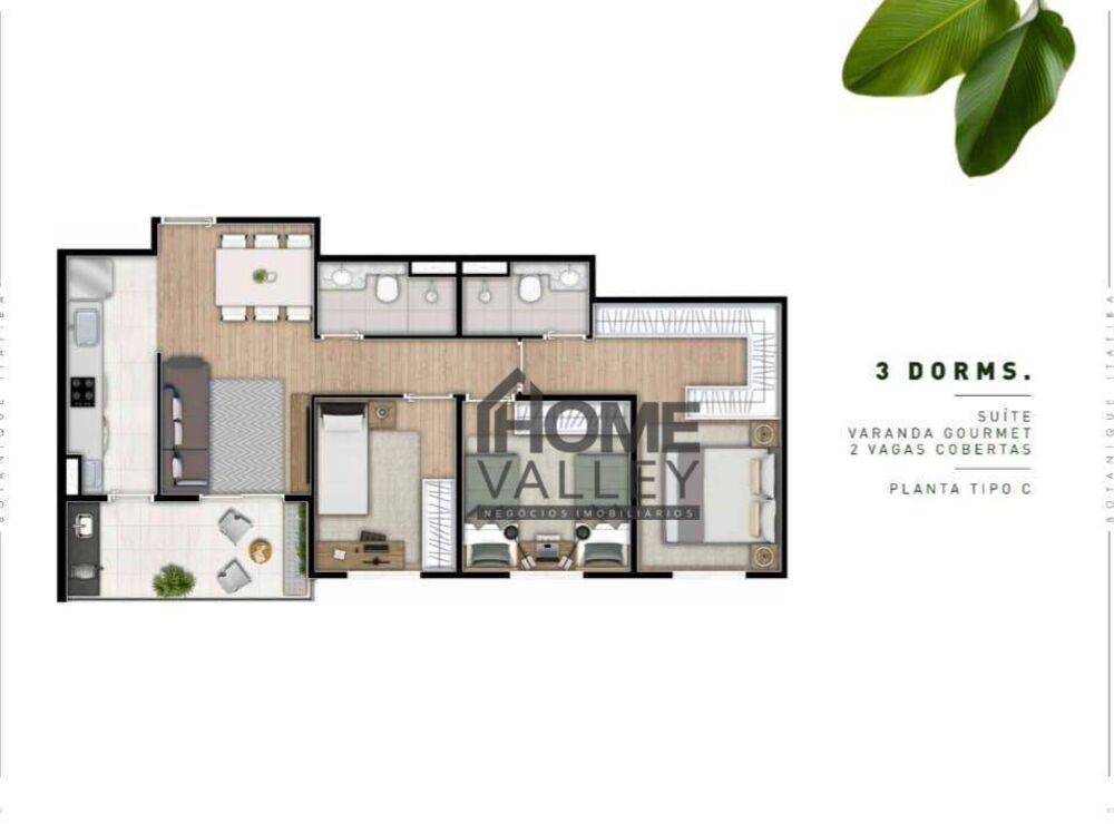 Apartamento à venda com 3 quartos, 68m² - Foto 14