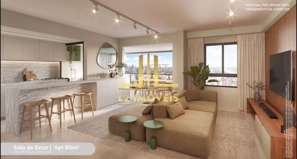 Apartamento à venda com 3 quartos, 73m² - Foto 3