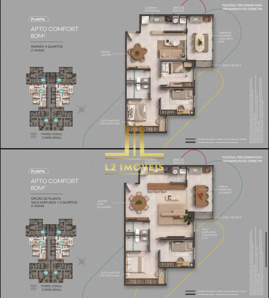Apartamento, 3 quartos, 73 m² - Foto 13