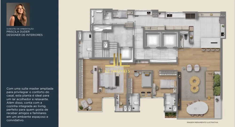 Apartamento, 4 quartos, 210 m² - Foto 4