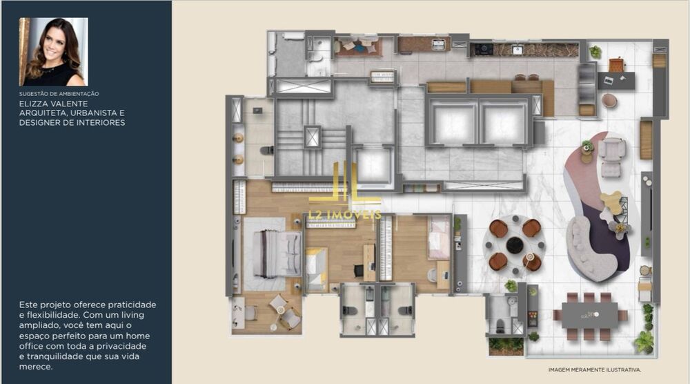Apartamento, 4 quartos, 210 m² - Foto 3