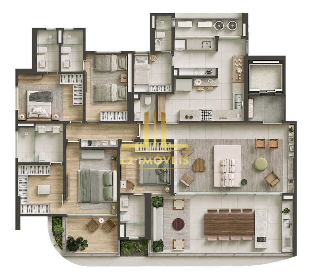 Apartamento, 4 quartos, 173 m² - Foto 11