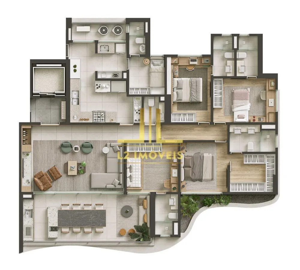 Apartamento, 4 quartos, 173 m² - Foto 13