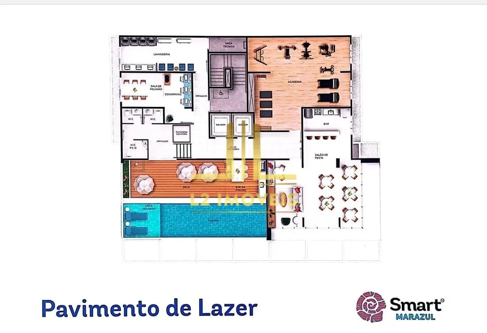 Apartamento, 1 quarto, 19 m² - Foto 3